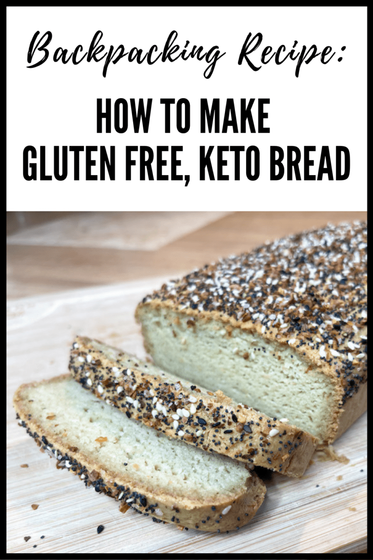 How To Make Gluten Free, Keto Bread For Backpacking & Hiking The