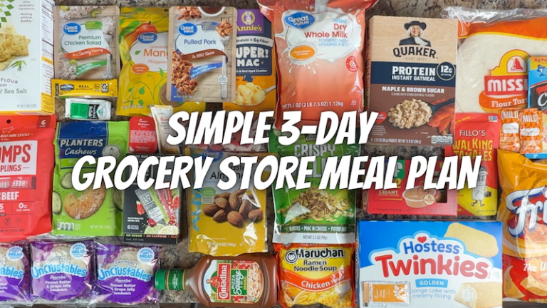 Easy Backpacking Food for Beginners: Simple 3-Day Grocery Store Meal ...