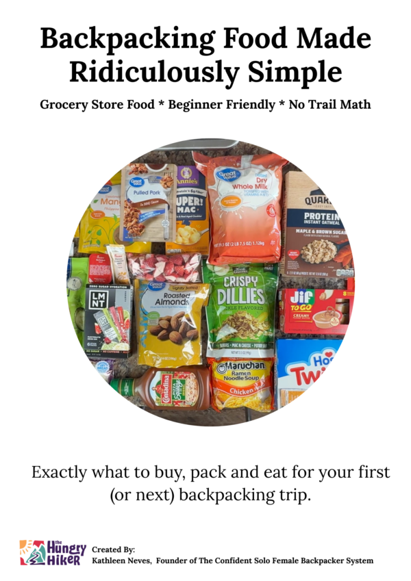Easy Backpacking Food for Beginners: Simple 3-Day Grocery Store Meal ...